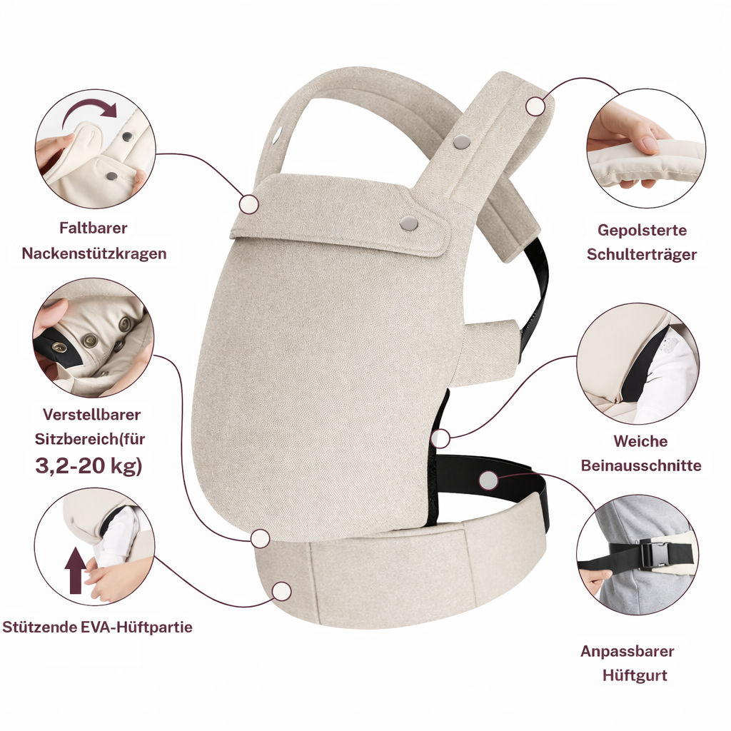 Ergonomische Babytrage